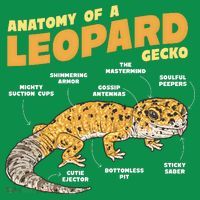Leopard Gecko Anatomy Women's T-Shirt thumb 6