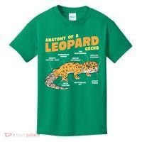 Leopard Gecko Anatomy Kids T-Shirt thumb 0