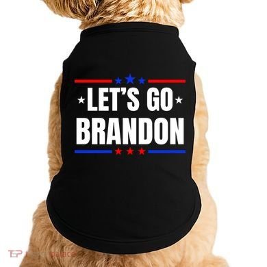 Lets Go Brandon Machado Stars And Strips LGB Doggie Tank