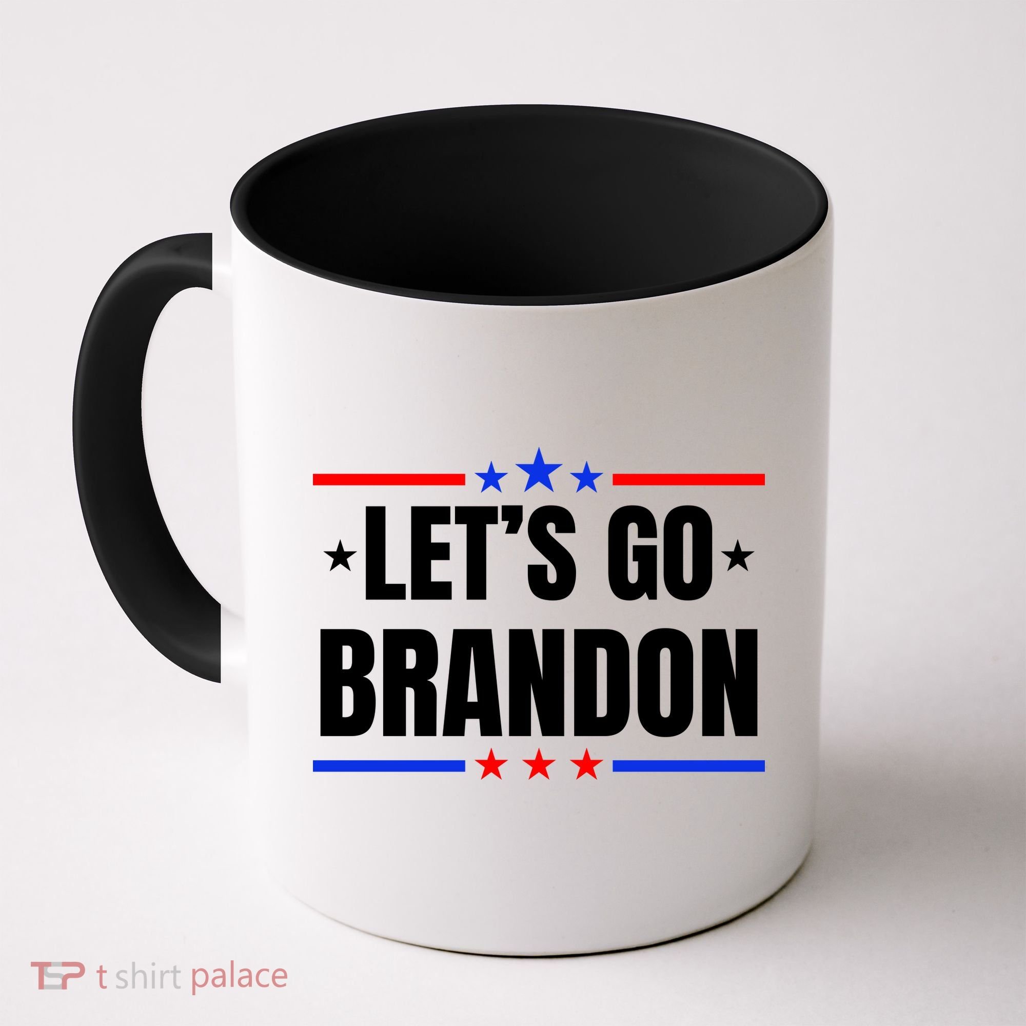 Lets Go Brandon Machado Stars And Strips LGB Coffee Mug