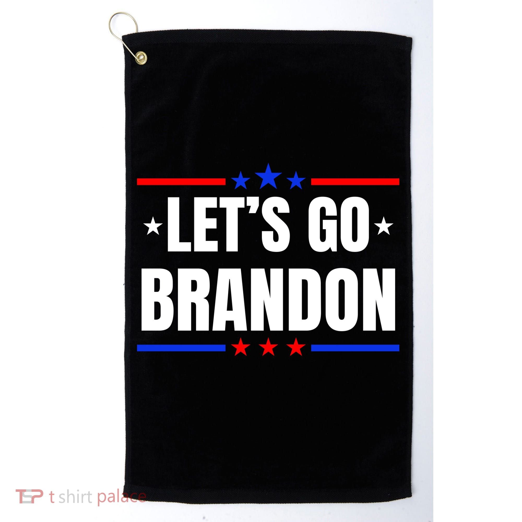 Lets Go Brandon Machado Stars And Strips LGB Golf Towel