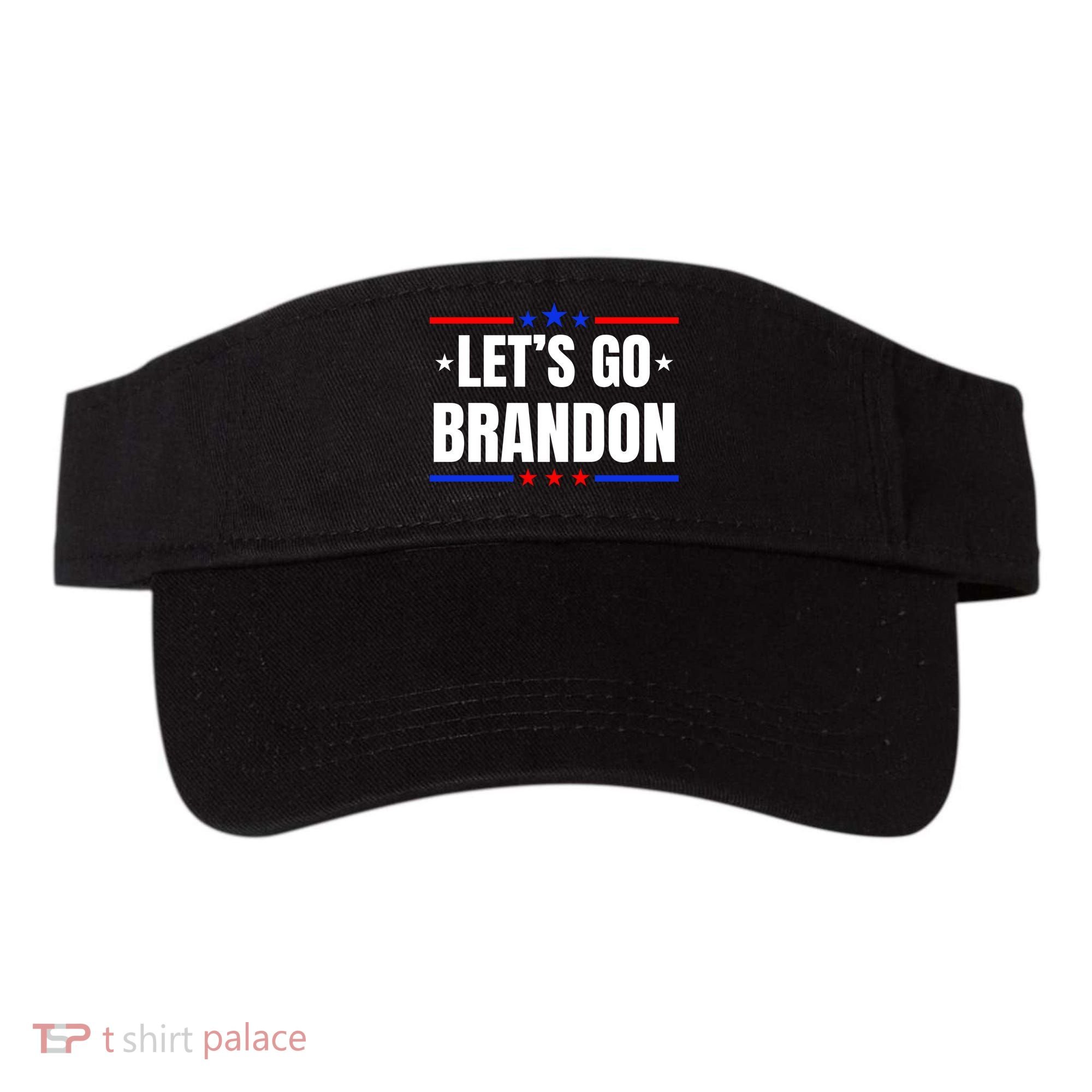Lets Go Brandon Machado Stars And Strips LGB Visor
