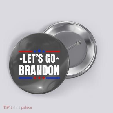 Lets Go Brandon Machado Stars And Strips LGB Button