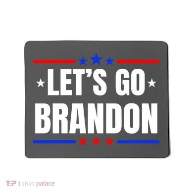 Lets Go Brandon Machado Stars And Strips LGB Mousepad