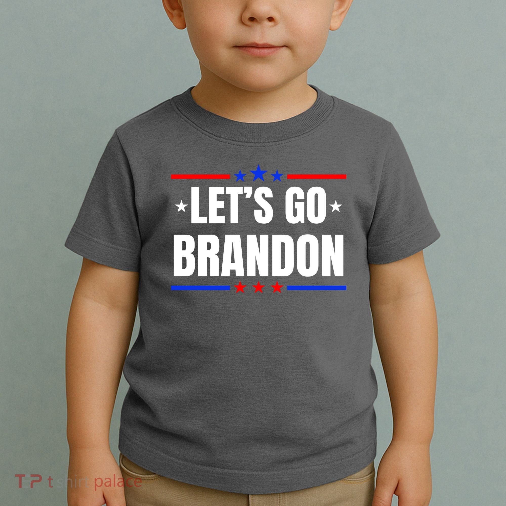Lets Go Brandon Machado Stars And Strips LGB Toddler T-Shirt