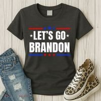 Lets Go Brandon Machado Stars And Strips LGB Women's T-Shirt thumb 3