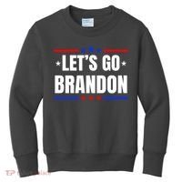 Lets Go Brandon Machado Stars And Strips LGB Kids Sweatshirt thumb 0