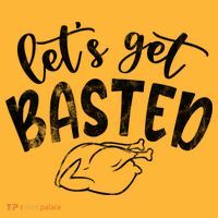 Let's Get Basted Funny Thanksgiving Turkey Visor thumb 3