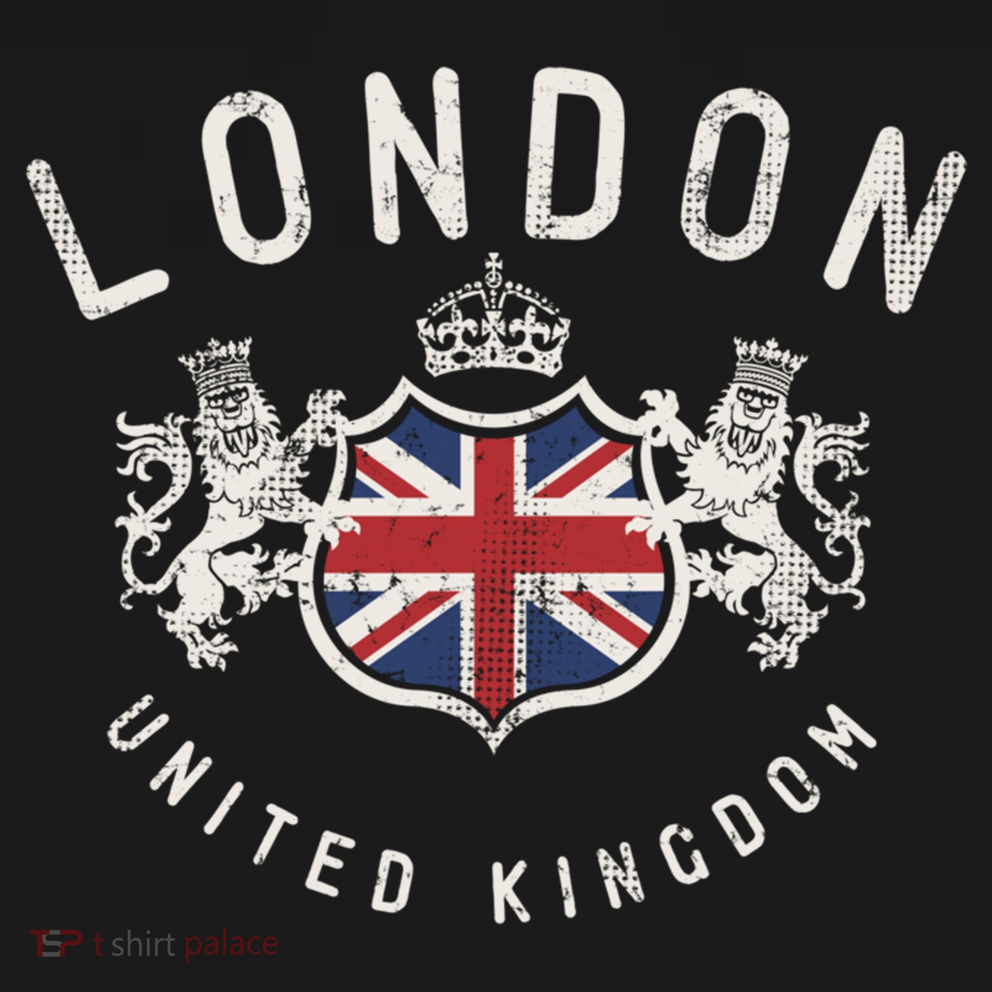 London Great Britain Vintage Crown Gift T-Shirt