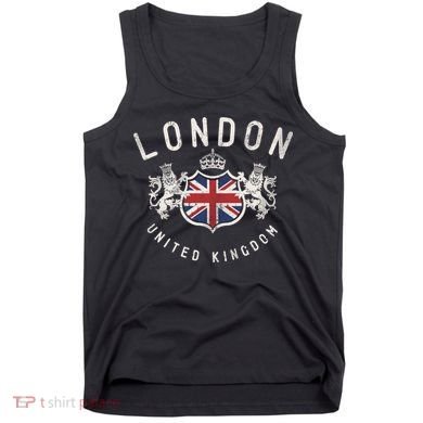 London Great Britain Vintage Crown Gift Tank Top
