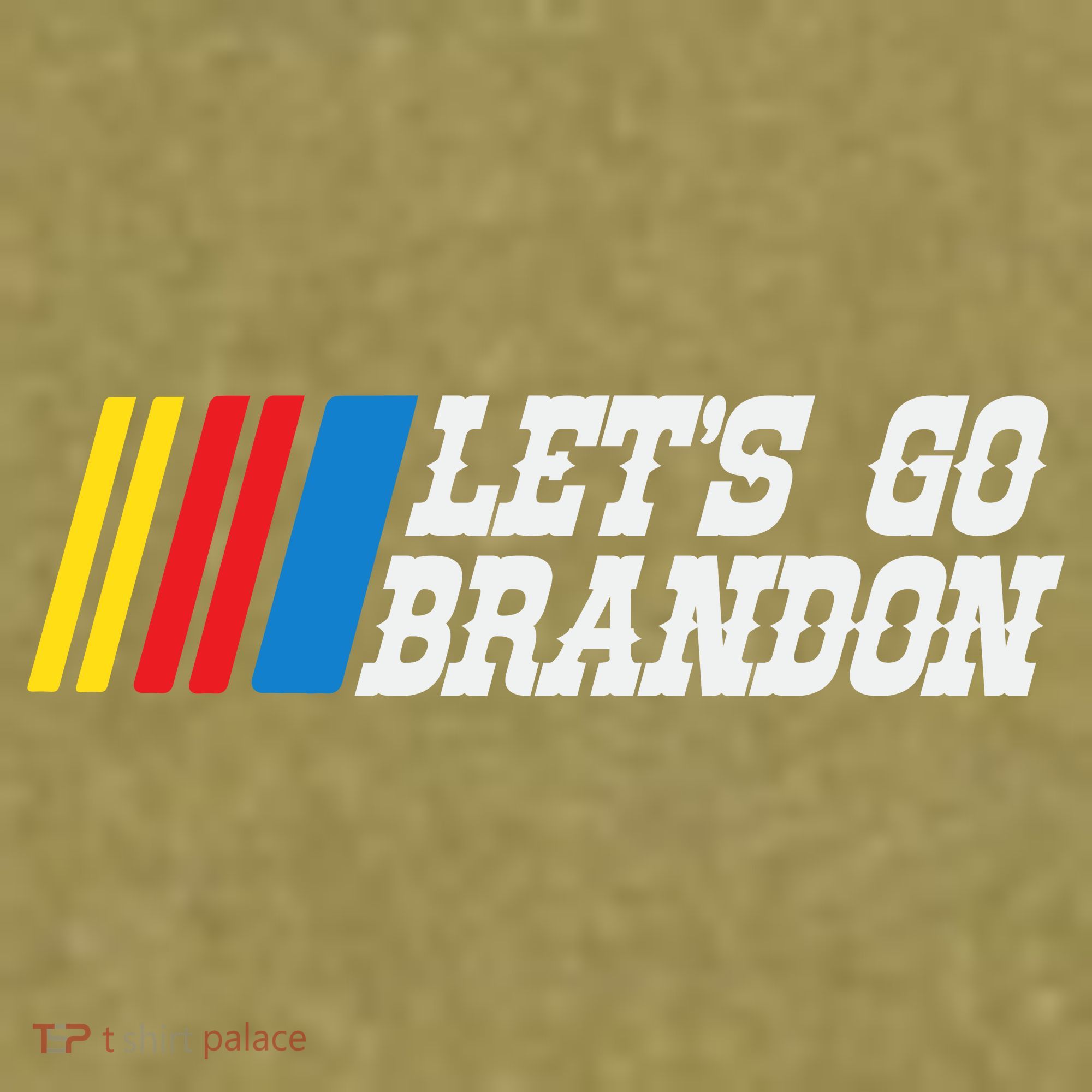 Let's Go Brandon Lets Go Brandon Lets Go Brandon Let's Go Brandon Garment-Dyed Women's Muscle Tee