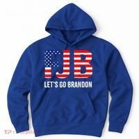 Let’s Go Brandon Conservative US Flag Gift Hoodie thumb 0