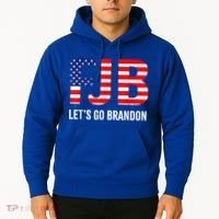 Let’s Go Brandon Conservative US Flag Gift Hoodie thumb 2