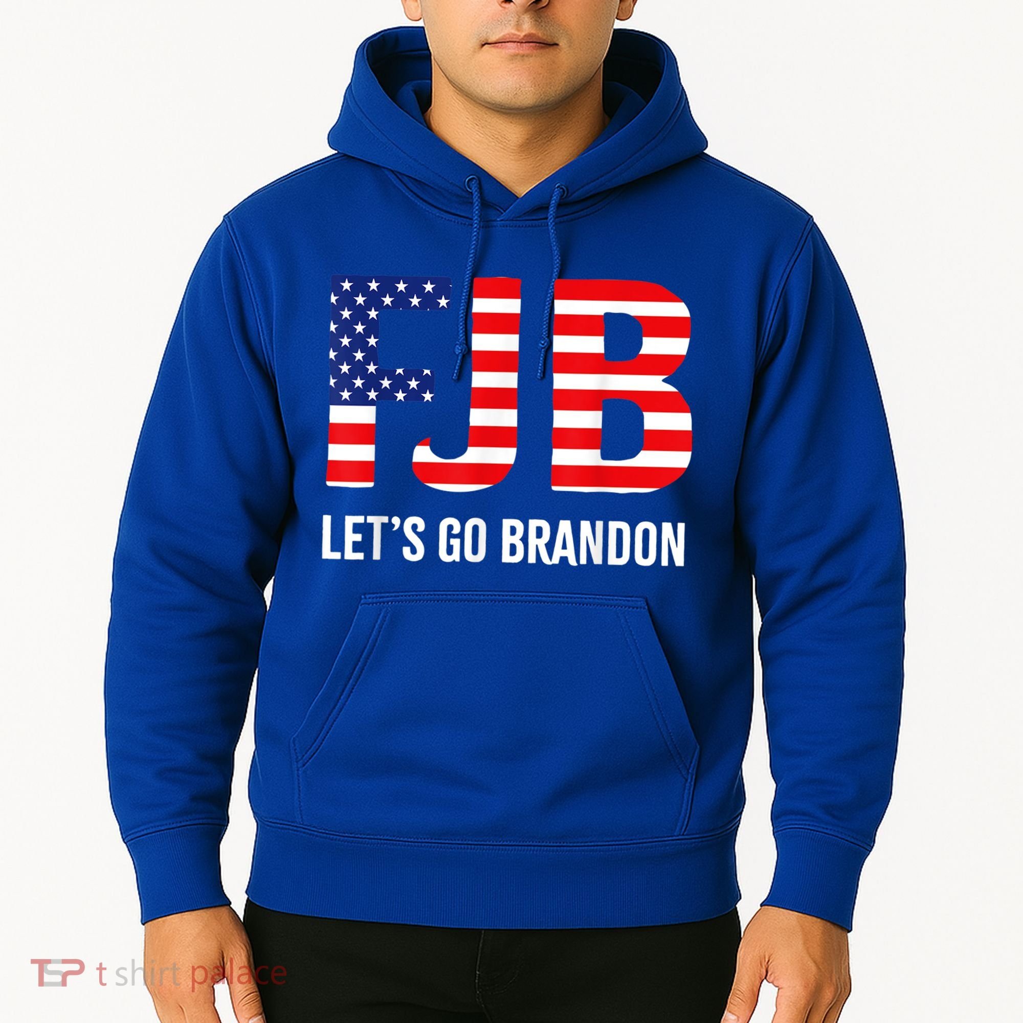 Let’s Go Brandon Conservative US Flag Gift Hoodie