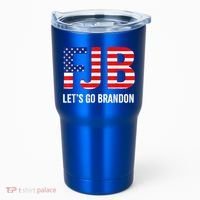 Let’s Go Brandon Conservative US Flag Gift Tumbler thumb 0