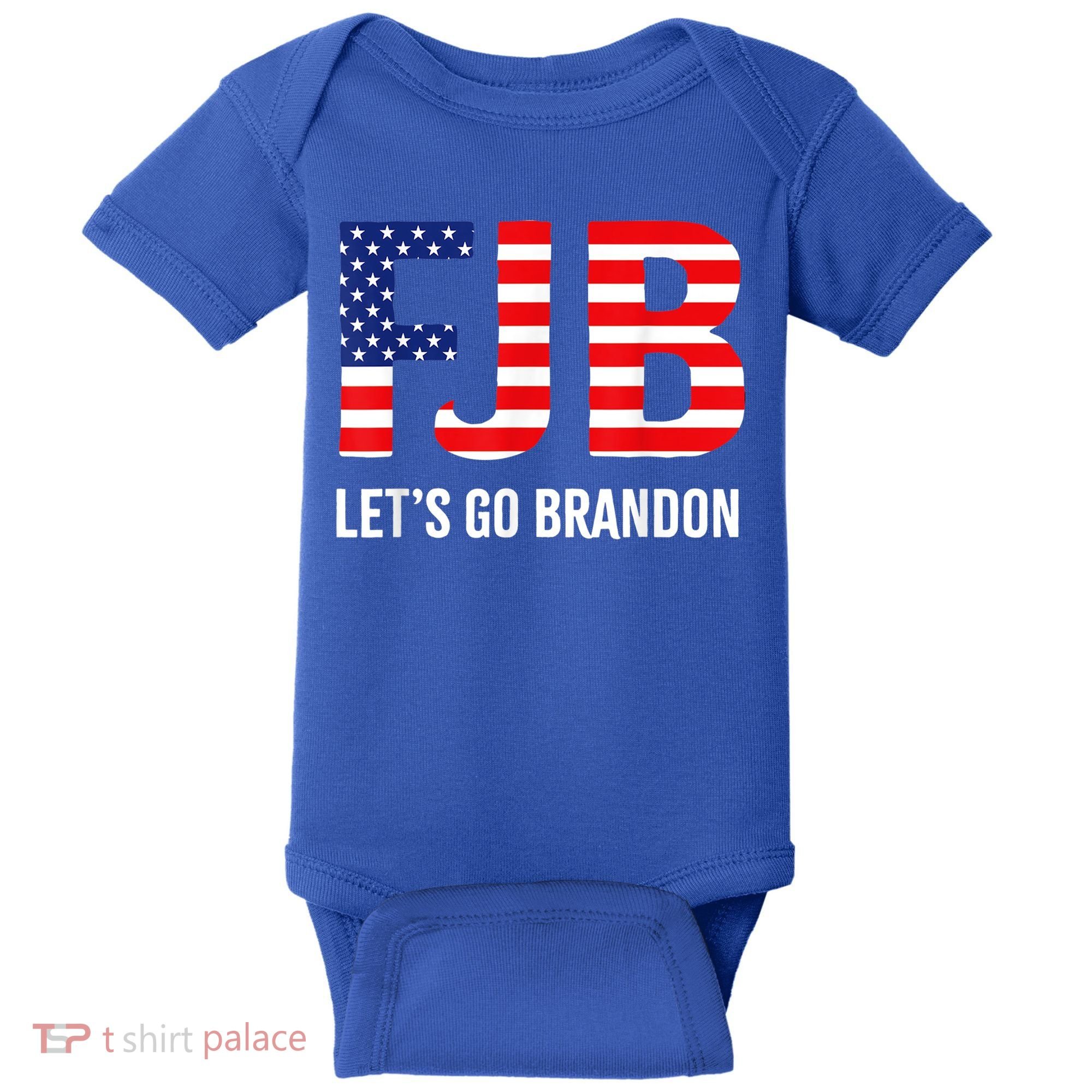 Let’s Go Brandon Conservative US Flag Gift Baby Bodysuit