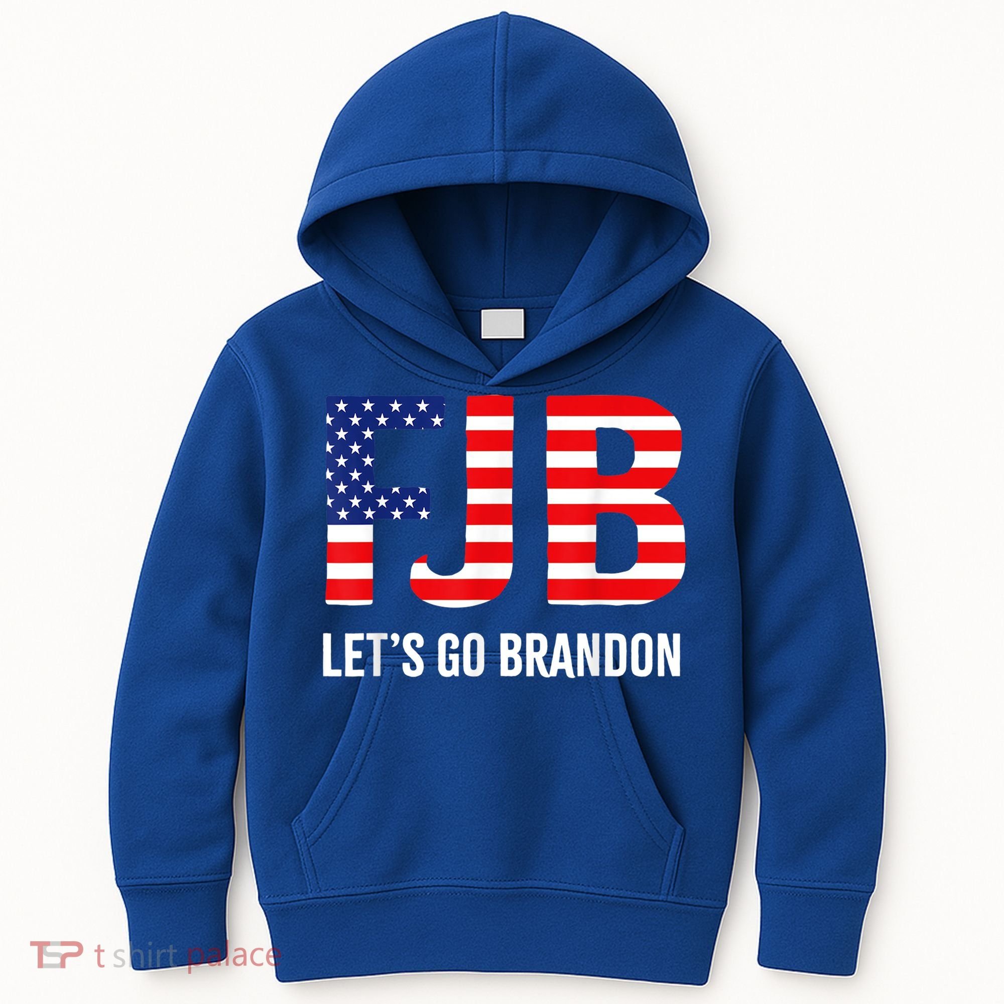 Let’s Go Brandon Conservative US Flag Gift Kids Hoodie