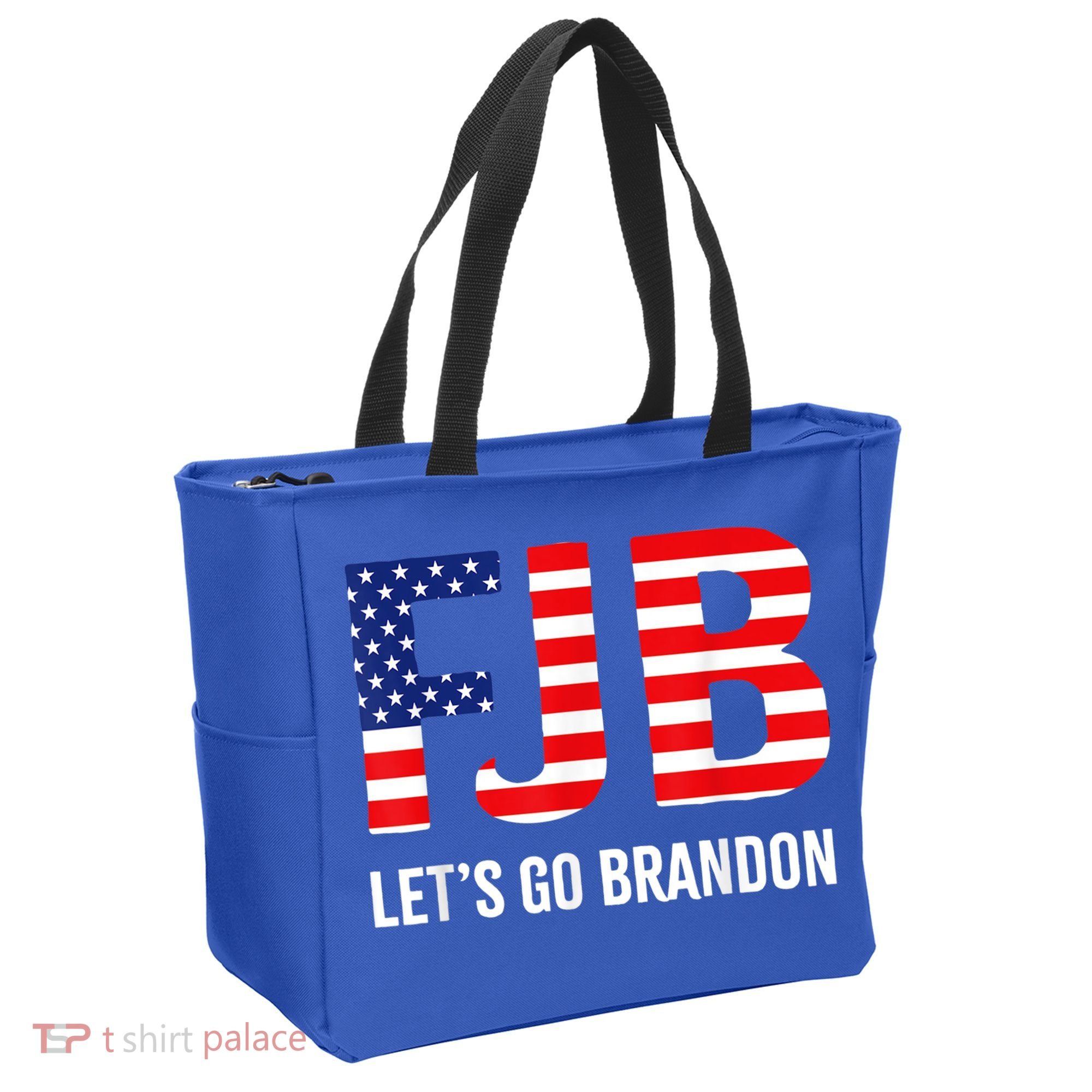 Let’s Go Brandon Conservative US Flag Gift Tote Bag