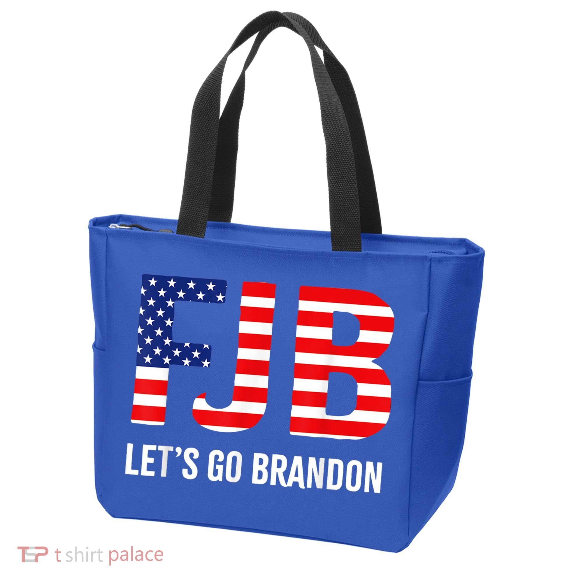 Let’s Go Brandon Conservative US Flag Gift Tote Bag