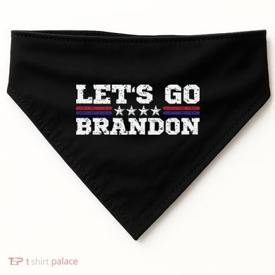 Let's Go Brandon Lets Go Brandon Lets Go Brandon Let's Go Brandon USA-Made Doggie Bandana