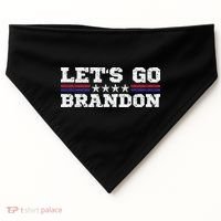 Let's Go Brandon Lets Go Brandon Lets Go Brandon Let's Go Brandon USA-Made Doggie Bandana thumb 0
