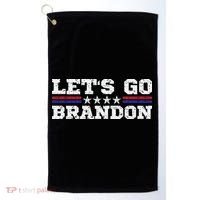 Let's Go Brandon Lets Go Brandon Lets Go Brandon Let's Go Brandon Golf Towel thumb 0