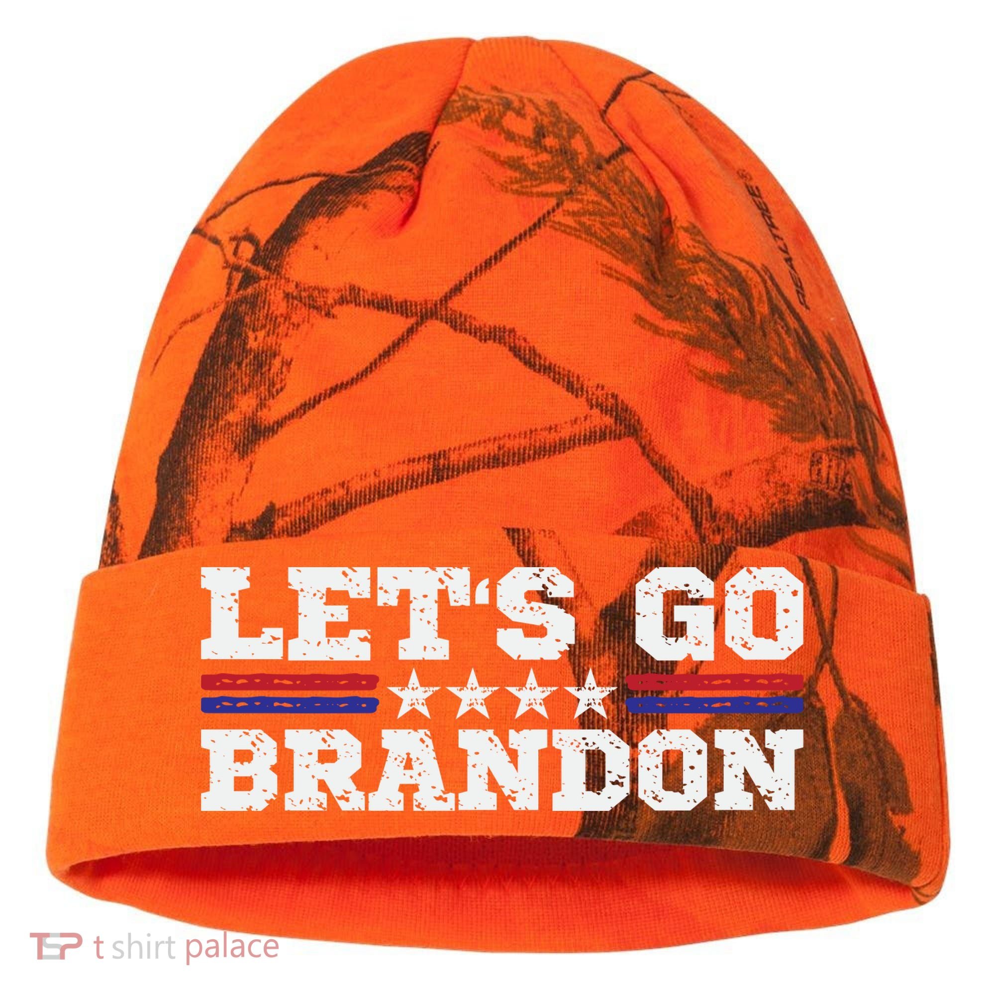 Let's Go Brandon Lets Go Brandon Lets Go Brandon Let's Go Brandon Kati Licensed 12" Camo Cuffed Beanie