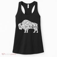 Lets Go Buffalo New York Buffalo Sports Fan Buffalo Women's Tank Top thumb 0