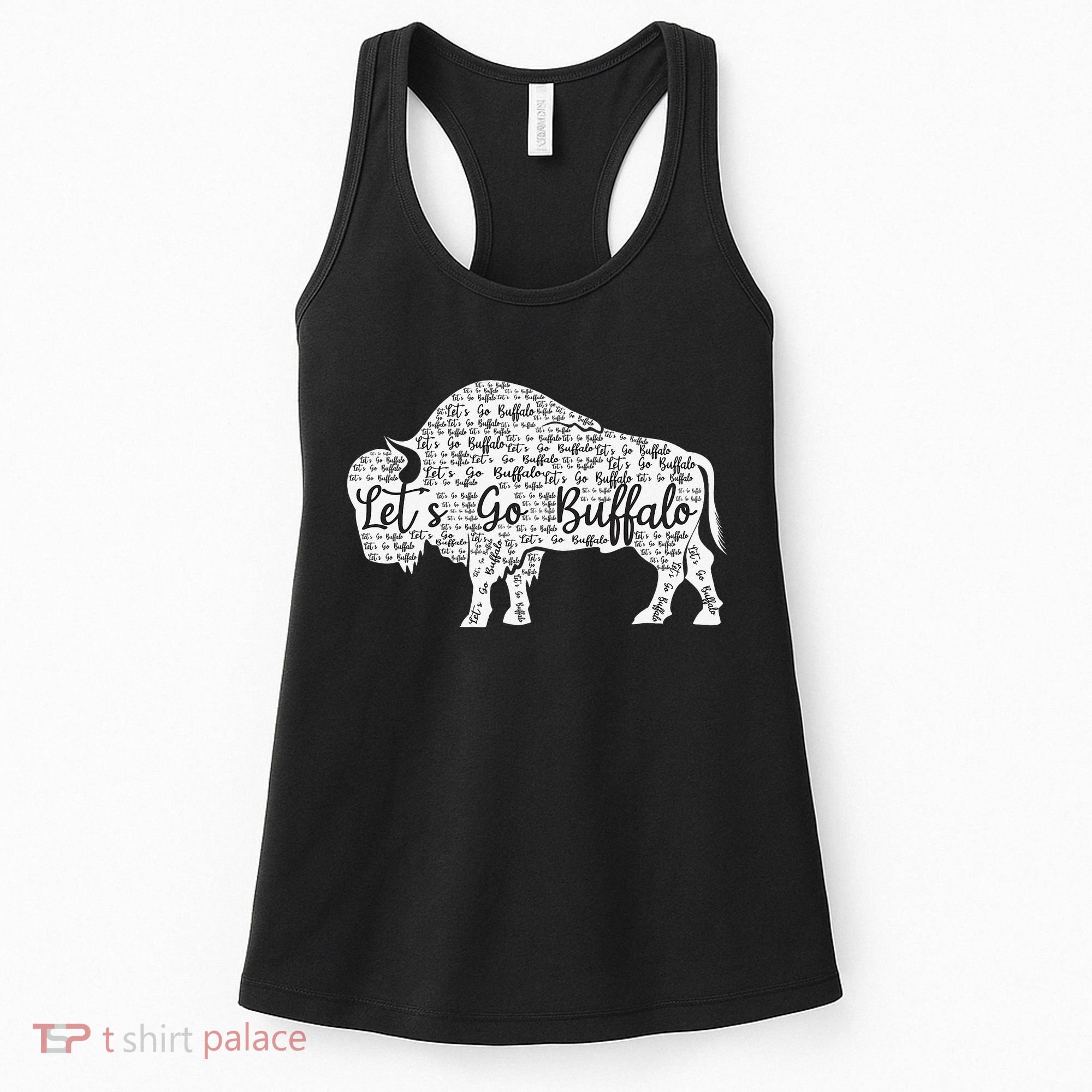 Lets Go Buffalo New York Buffalo Sports Fan Buffalo Women's Tank Top