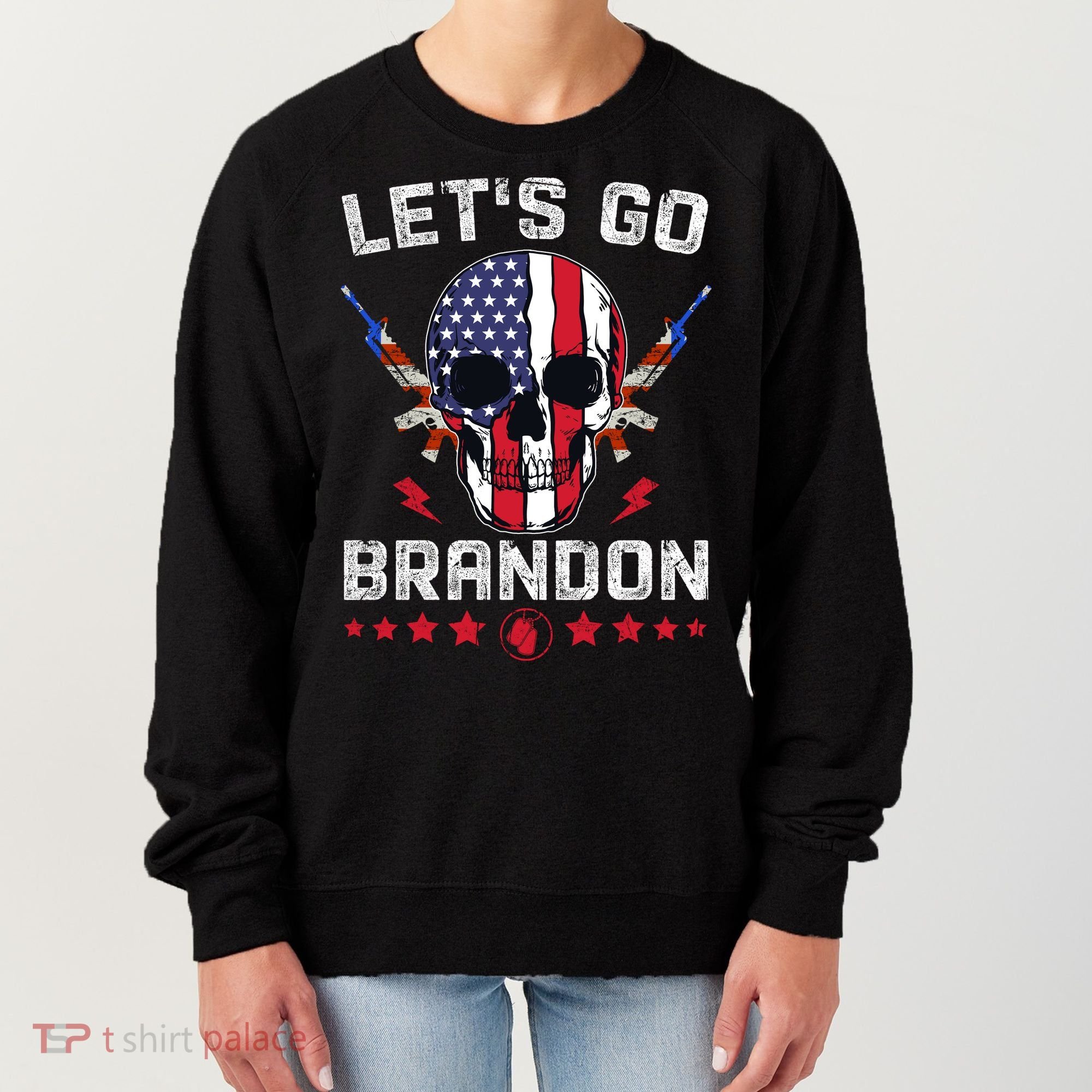 Let's Go Brandon 4th Of July Women's Sweatshirt
