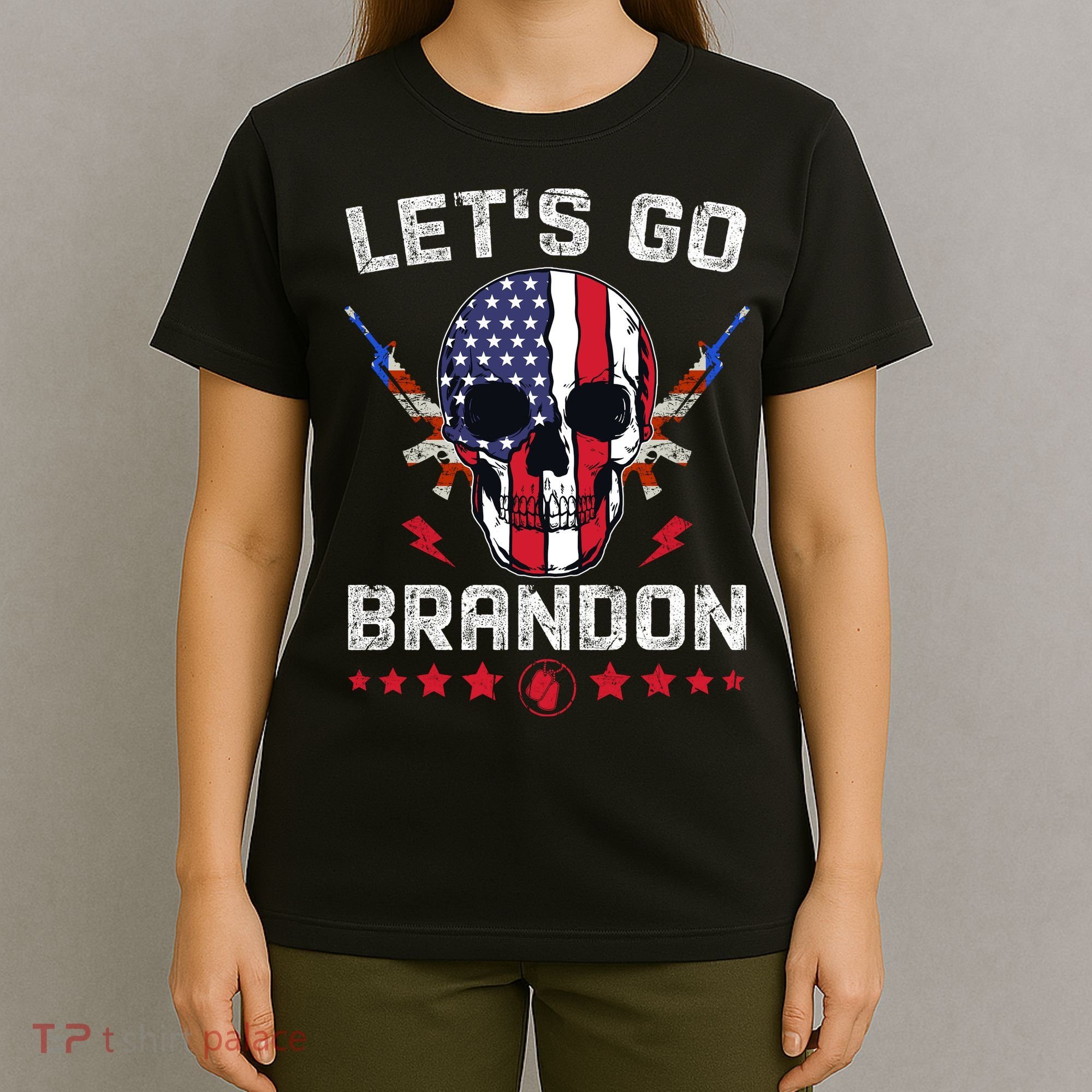 Let's Go Brandon 4th Of July T-Shirt