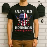 Let's Go Brandon 4th Of July T-Shirt thumb 6