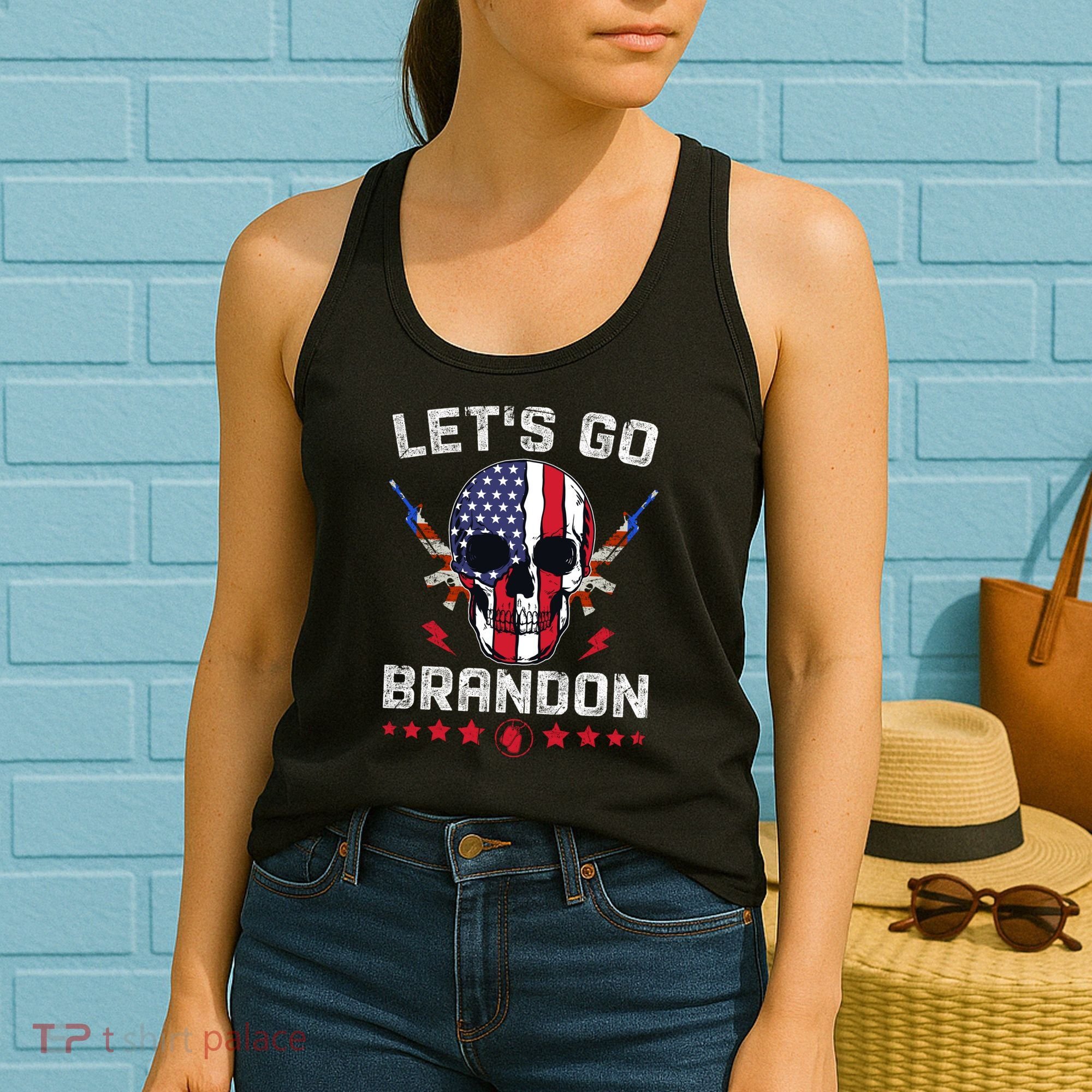 Let's Go Brandon 4th Of July Women's Tank Top