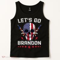 Let's Go Brandon 4th Of July Tank Top thumb 2