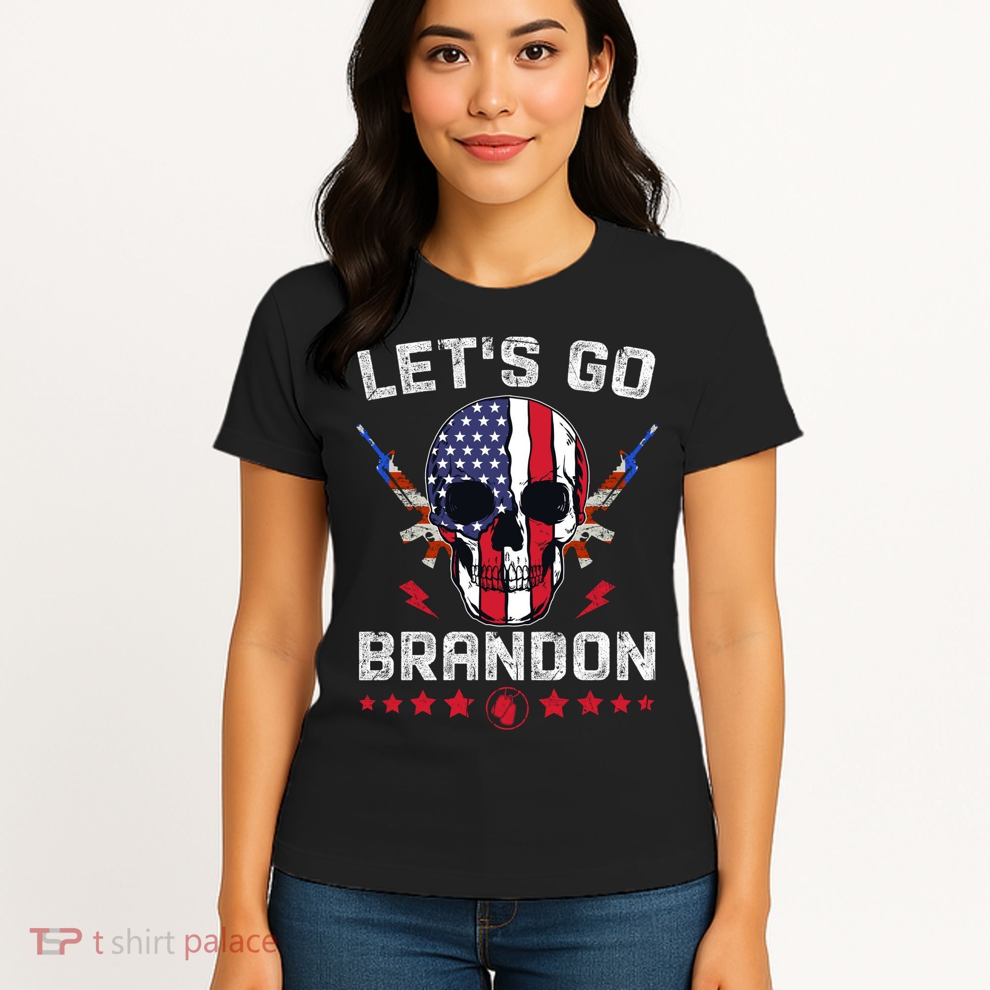 Let's Go Brandon 4th Of July Women's T-Shirt
