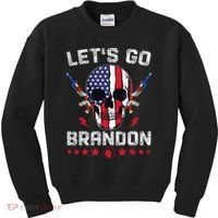 Let's Go Brandon 4th Of July Kids Sweatshirt thumb 0