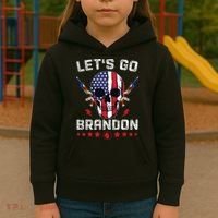 Let's Go Brandon 4th Of July Kids Hoodie thumb 3