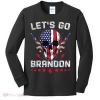 Let's Go Brandon 4th Of July Kids Long Sleeve Shirt thumb 0