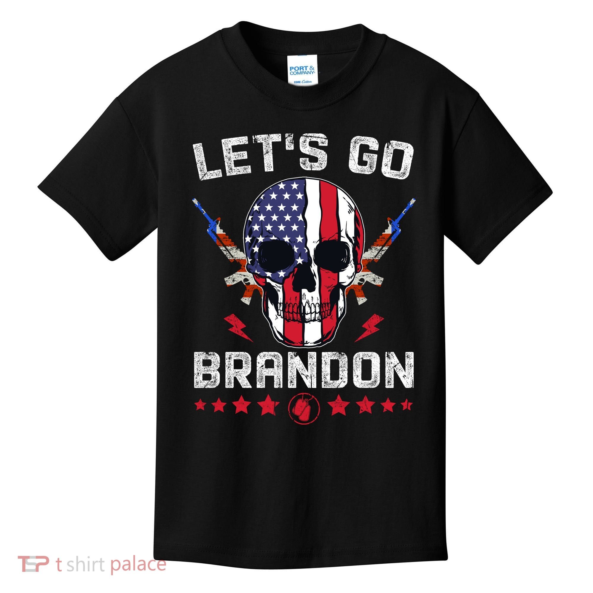 Let's Go Brandon 4th Of July Kids T-Shirt
