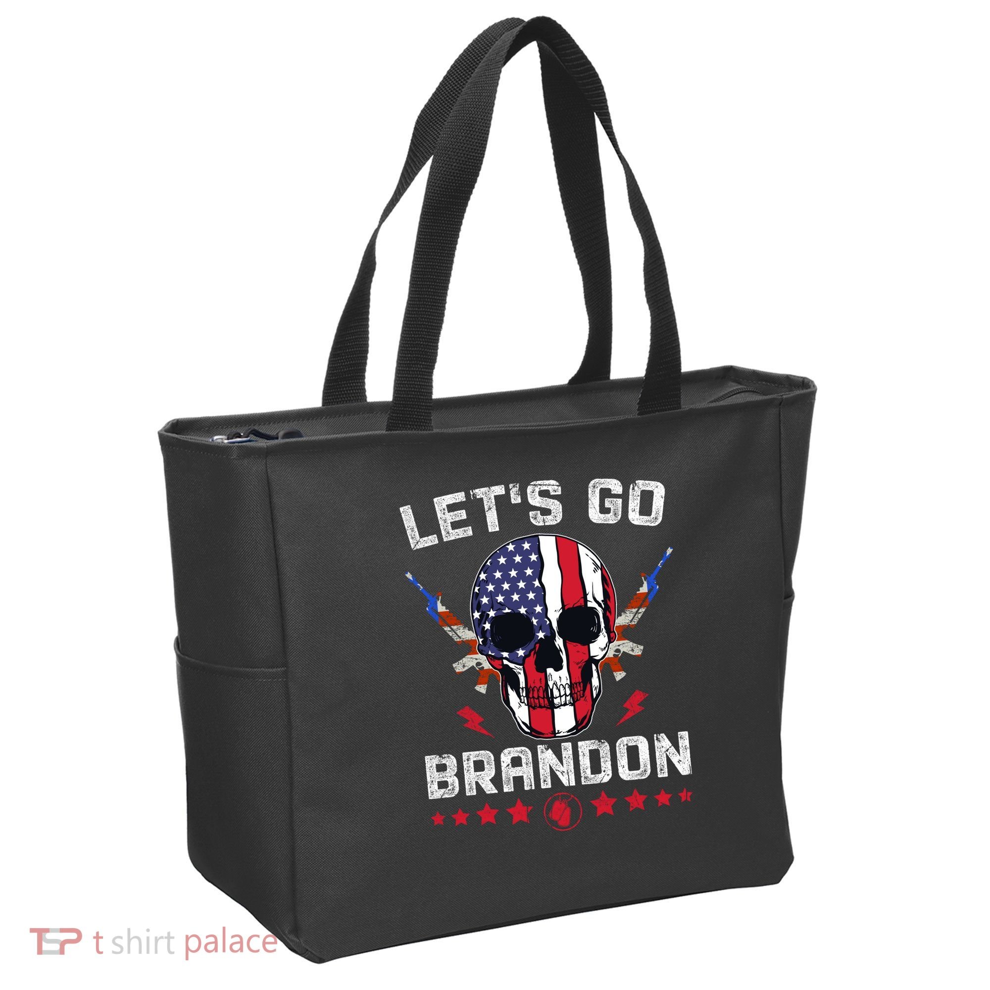 Let's Go Brandon 4th Of July Tote Bag