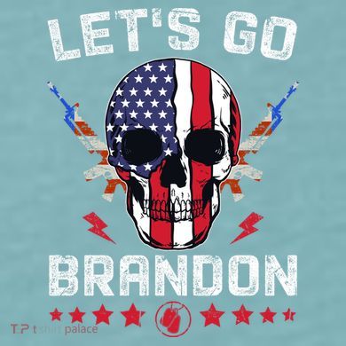 Let's Go Brandon 4th Of July Sueded Cloud Jersey T-Shirt