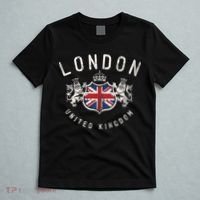 London Great Britain Vintage Crown Flag T-Shirt thumb 5