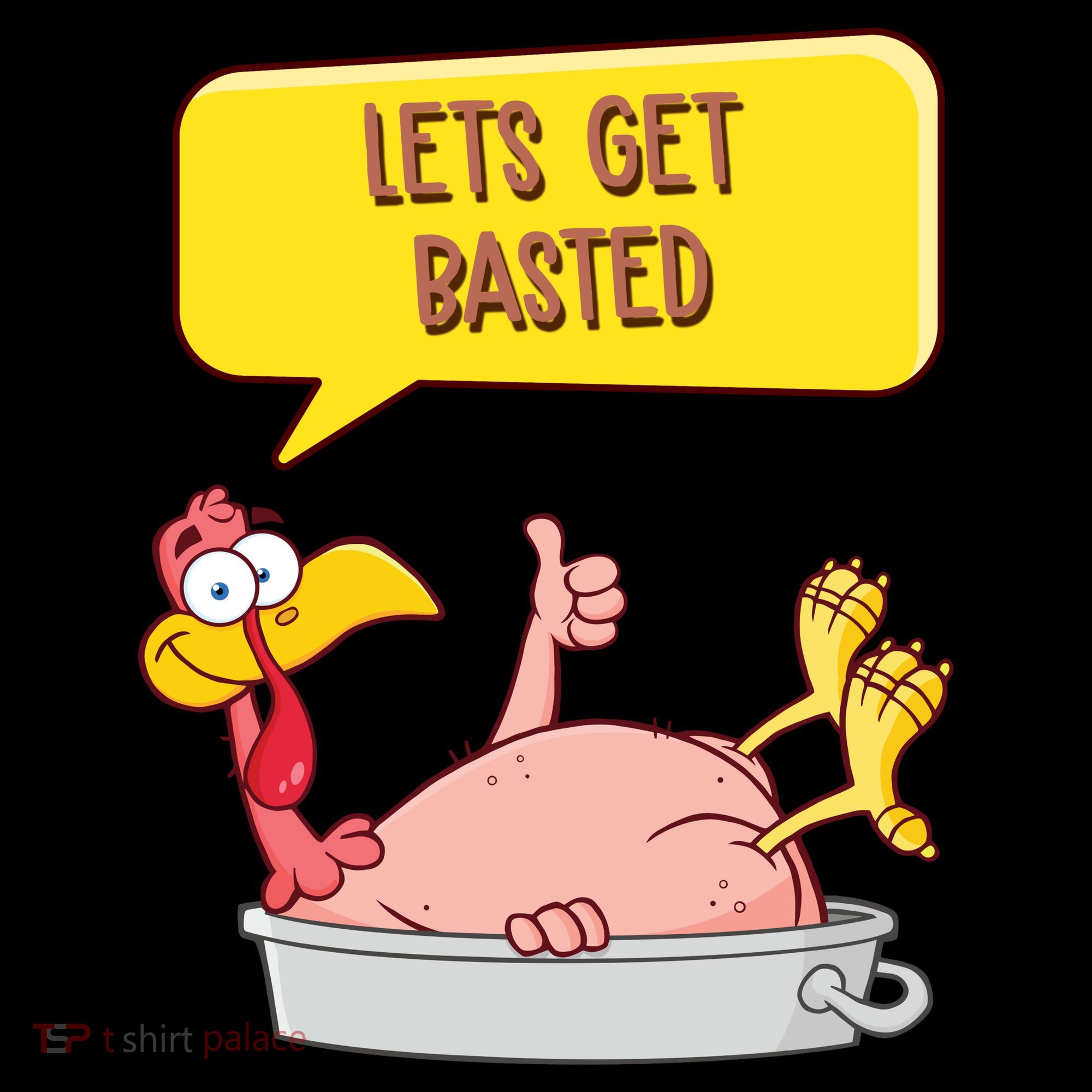 Lets Get Basted Funny Thanksgiving Turkey Coffee Mug