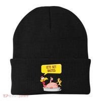 Lets Get Basted Funny Thanksgiving Turkey Beanie thumb 0