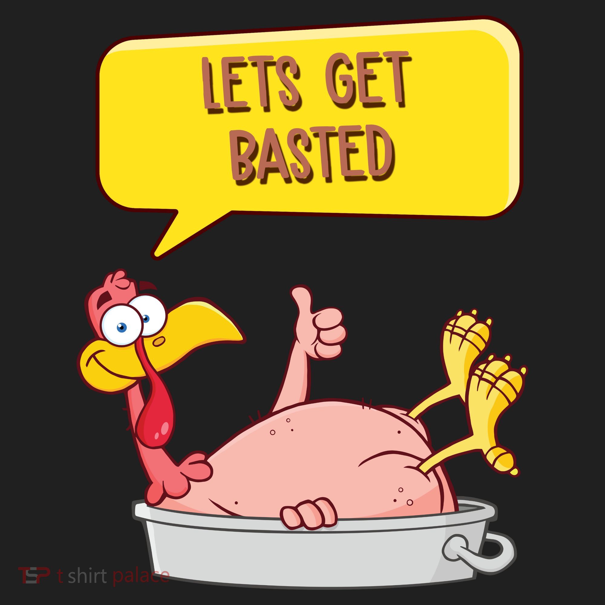 Lets Get Basted Funny Thanksgiving Turkey Beanie