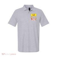 Lets Get Basted Funny Thanksgiving Turkey Polo thumb 0