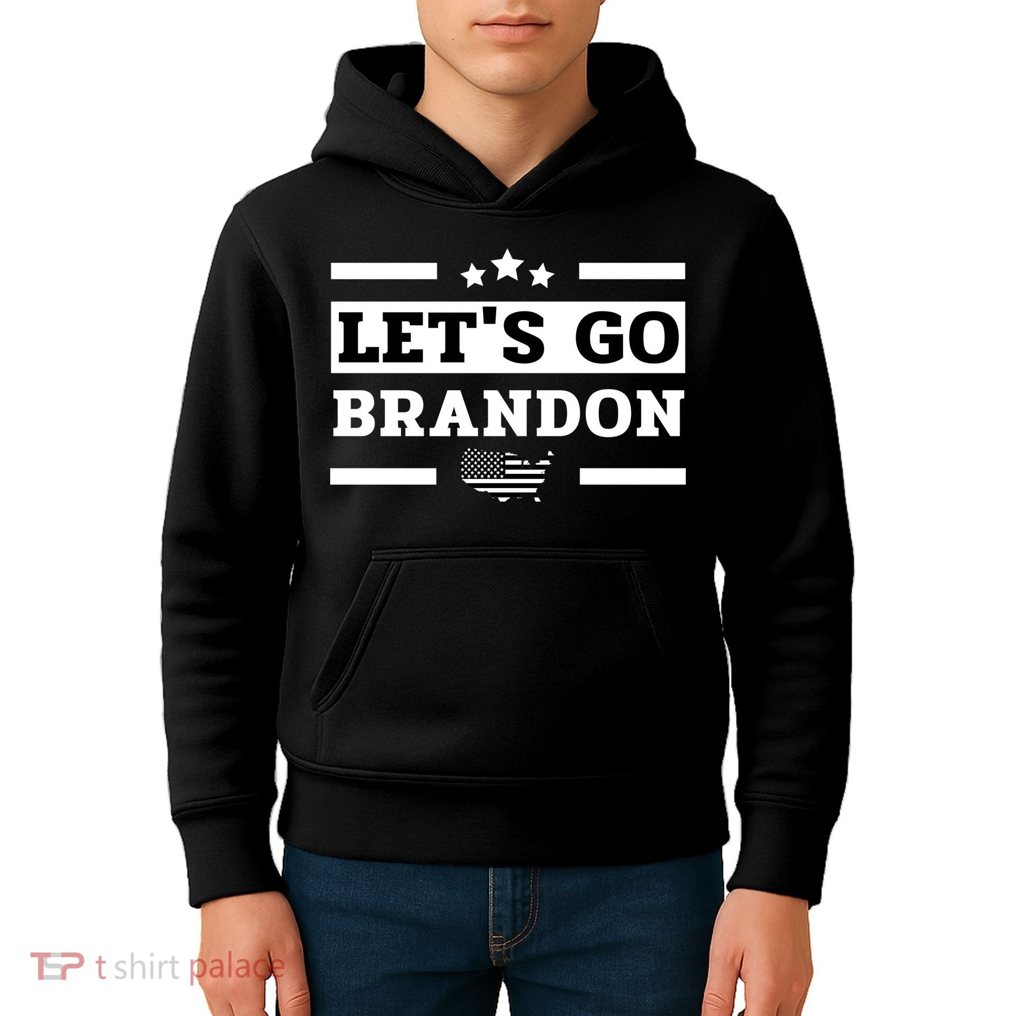 Let's Go Brandon Lets Go Brandon Lets Go Brandon Let's Go Brandon Kids Hoodie