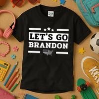 Let's Go Brandon Lets Go Brandon Lets Go Brandon Let's Go Brandon Kids T-Shirt thumb 3