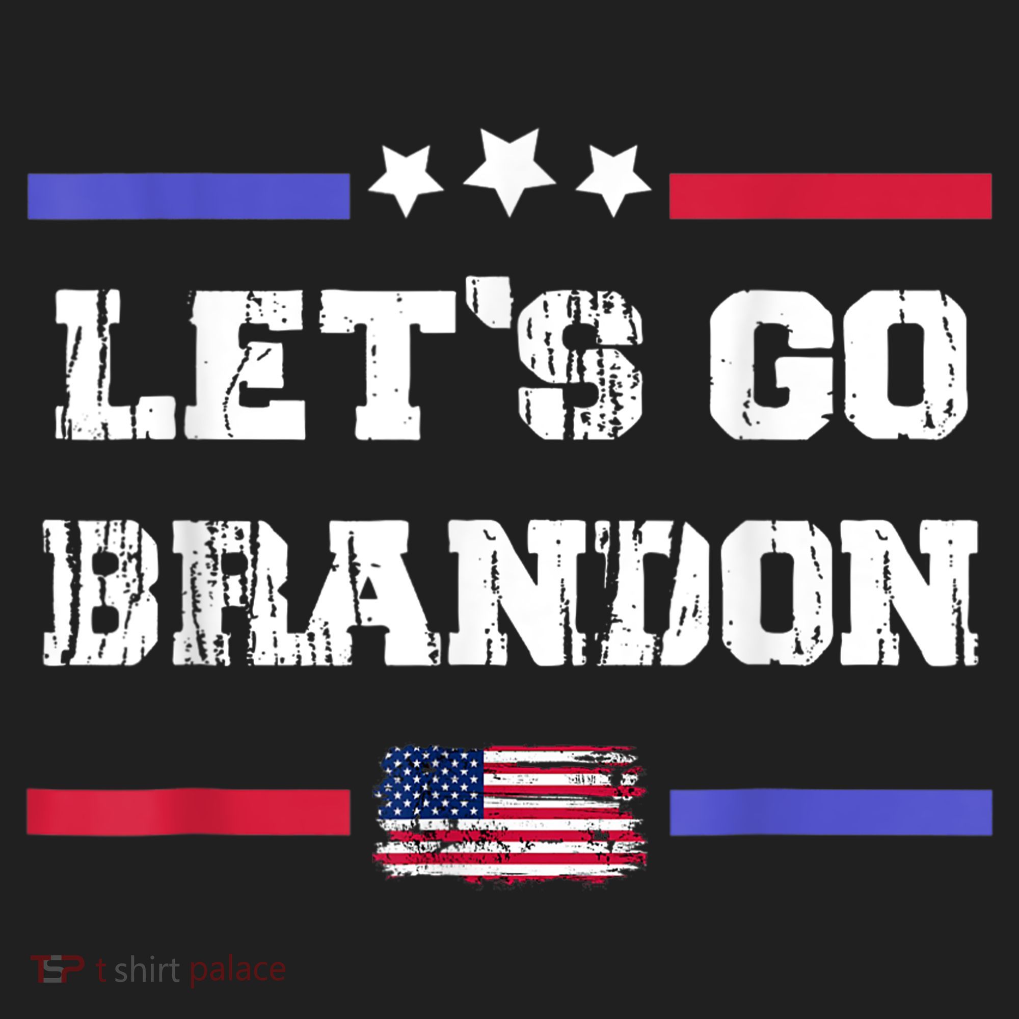 Let's Go Brandon Conservative Anti Liberal US Flag Women's Sweatshirt