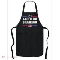 Let's Go Brandon Conservative Anti Liberal US Flag Apron thumb 0